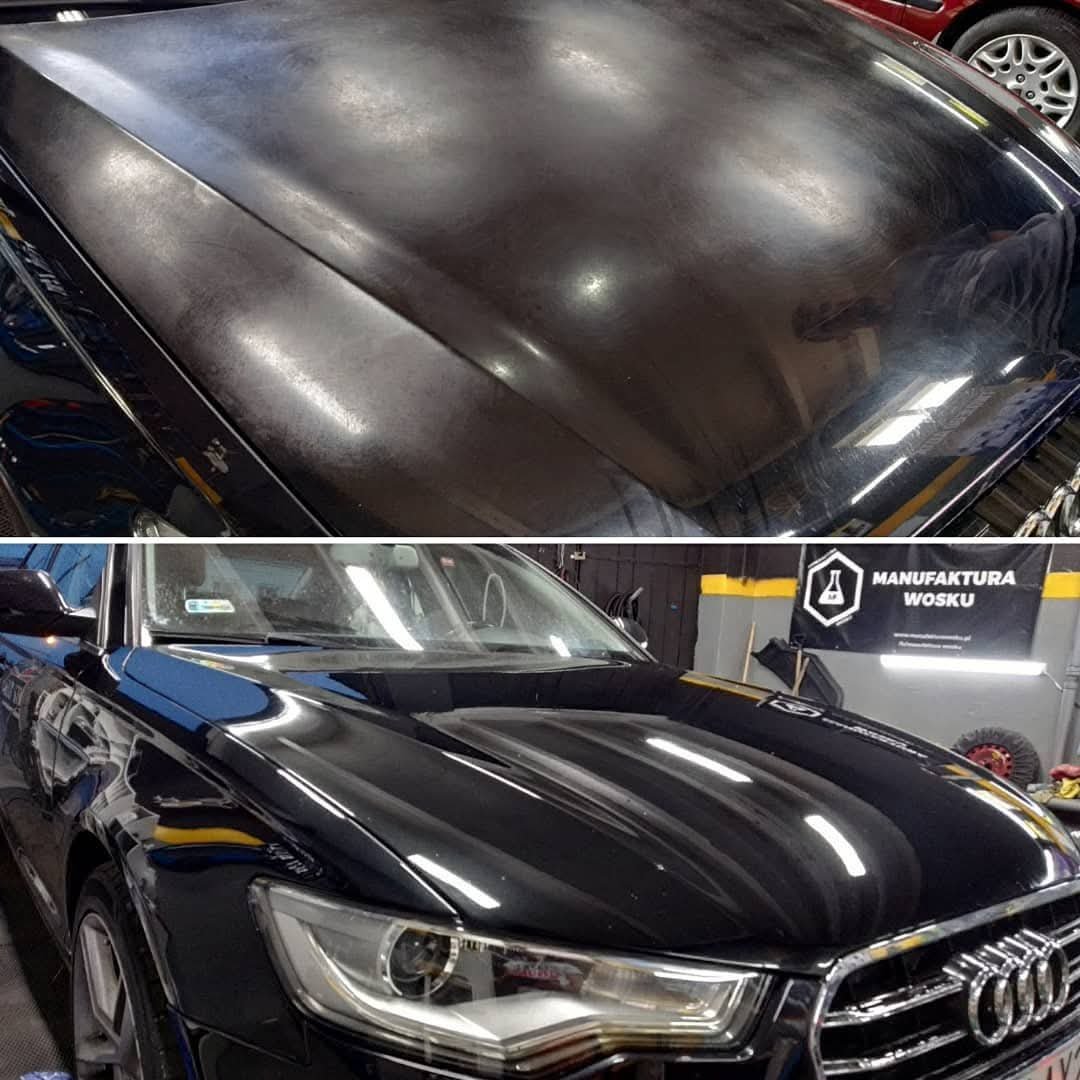 Multi-stage paint correction - Audi